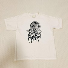 Anna Sui Graphic Print T-Shirt M White Japan