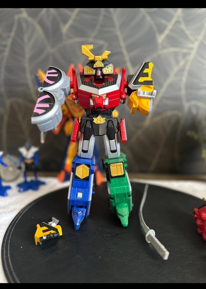 Power Rangers Samurai Toy Lot Action Figures - Megazords - Red Ranger & More - Image 2 of 4