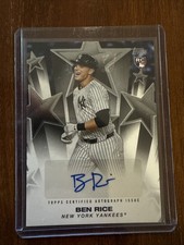 2025 Topps Update Series - Baseball Stars Autographs Ben Rice #BSAU-BRI (AU, RC)