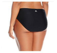 NWT ADIDAS BLACK HIPSTER SWIM BOTTOM - 2X 52