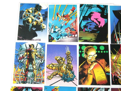 1992 ウルヴァリン \"FROM THEN 'TIL NOW\" II 全90種 1992 WOLVERINE FROM THEN TILL NOW SERIES II COMPLETE 90 CARD SET X