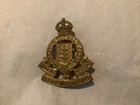 ORIGINAL BRITISH MILITARY CAP BADGE WW1 THE ROYAL ARMY SERVICE CORPS VGC SLIDER