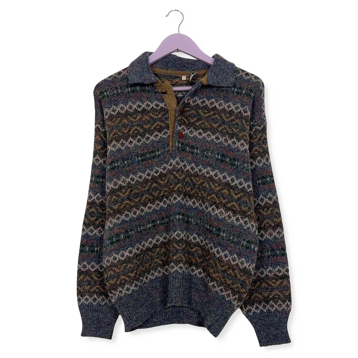 2026 maglione autunno inverno da uomo vintage jacquard manica lunga risvolto maglieria uomo abbigliamento cardigan casual giacca calda esterna  200000343