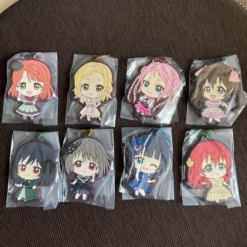 Love Live figure rubber strap key chain Lot 8 set mascot hobby anime Japan m629 - Picture 3 of 4