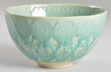 Anthropologie Old Havana Mint Soup Cereal Bowl 9499087