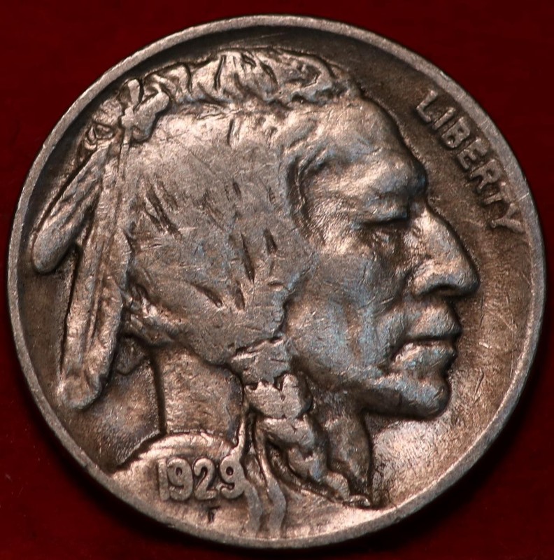1929 Philadelphia Mint Buffalo Nickel