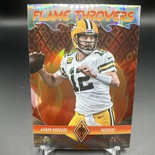 2022 Panini Phoenix - Flame Throwers Aaron Rodgers #FT-11