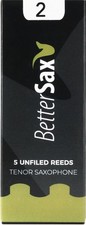 BetterSax Tenor Saxophone Jazz Cut Reeds - Strength 2.0 Pack of 5 f... Fast Ship