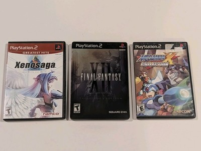 PlayStation 2 Game Lot Xenosaga Final Fantasy XII Collector's Mega Man X 7-in-1