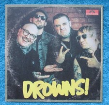 7" Single. The Drowns - Know Who You Are. Excellent.  Green & Black Vinyl.
