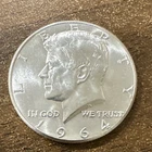 1964 Kennedy Half Dollar Silver 50C US Coin Great Condition