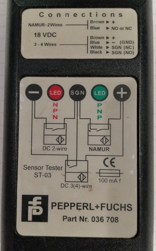 PRICE DROP! Pepperl+Fuchs 036708 Sensor Tester Used Working Order