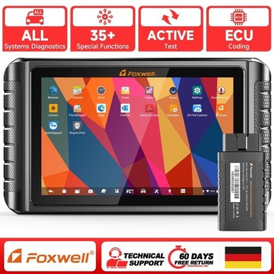 2026 FOXWELL NT1009 KFZ Diagnosegerät Auto OBD2 Scanner 35+ Dienstleistungen NEW