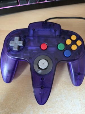 Offizieller Nintendo 64 Controller N64 - Funtastic Grape Purple [getestet funktioniert]