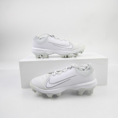  Nike Hyperdiamond Softball Cleat Women's White Used 8.5