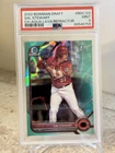2022 Bowman Draft - Chrome Sal Stewart #BDC-122 Aqua Lava Refractor 141/199 (RC)