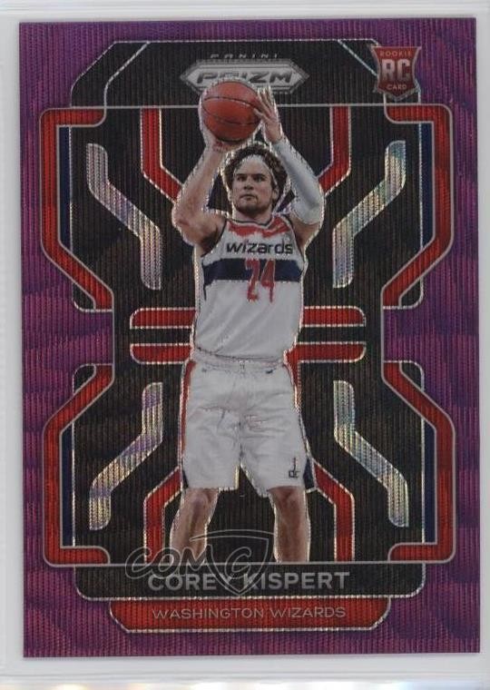 2021-22 Panini Prizm Purple Wave Prizm Corey Kispert #275 1b20