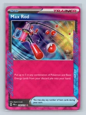 Max Rod #116/131 SV: Prismatic Evolutions NM Pokemon TCG