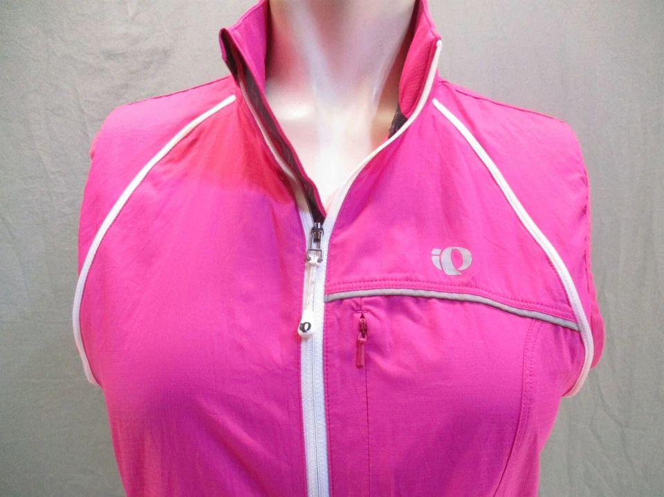 Chaleco de ciclismo PEARL IZUMI ELITE SERIES talla S para mujer cremallera completa cuello alto 158 Foto 2 de 4