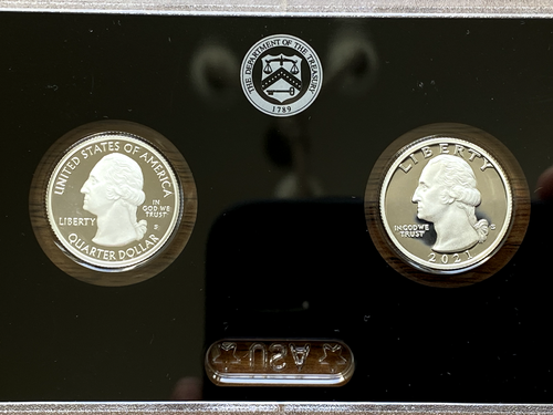 2021 S Coin SILVER Proof Set U S Mint Boxed With COA; 7 Coin Set - Picture 5 of 6