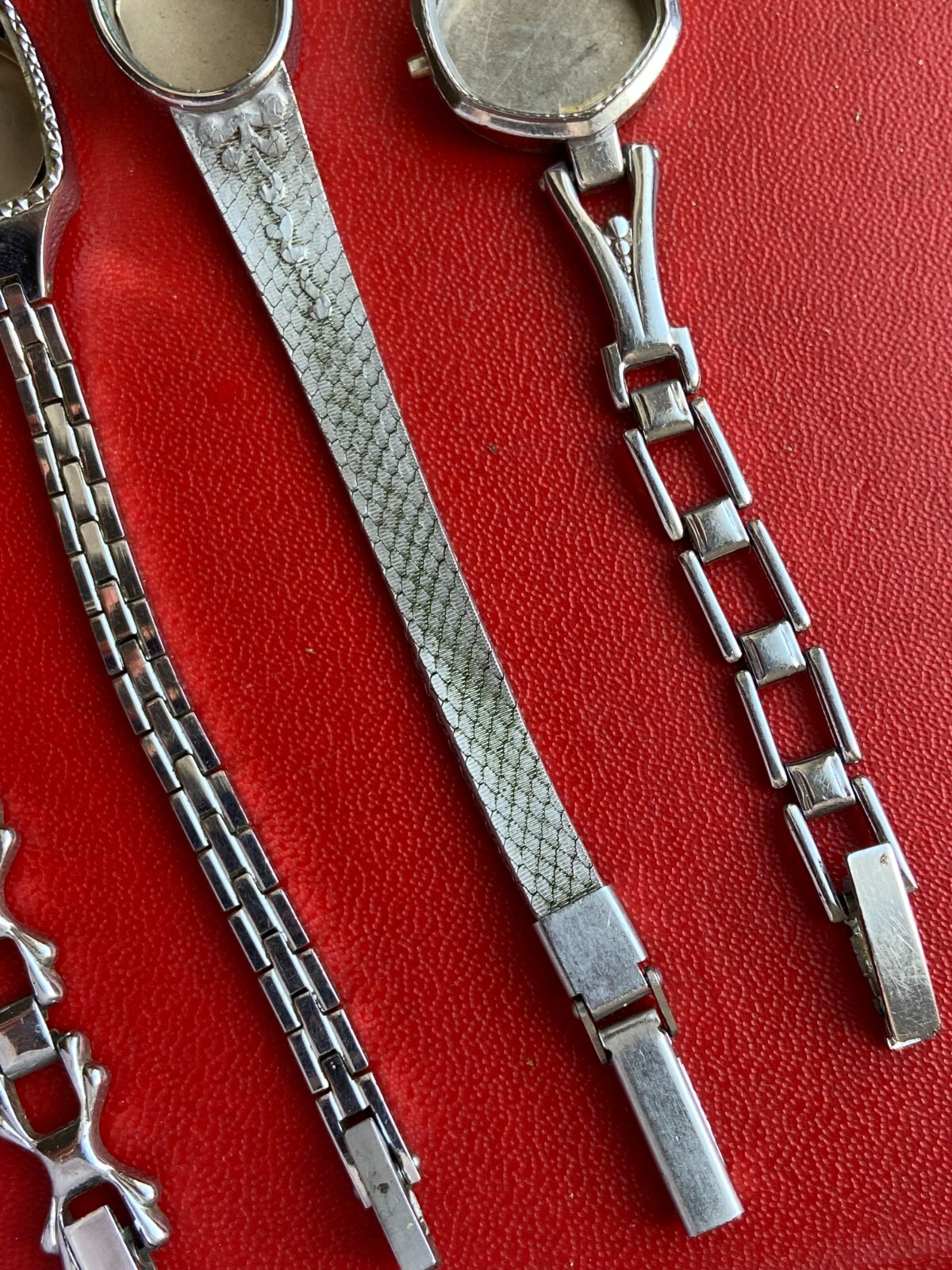 Watch Parts Steampunk Art Vintage Watch Ladies Bracelets set 5 pc.