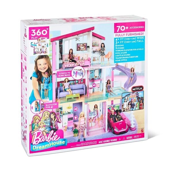 barbie dream house 360 play