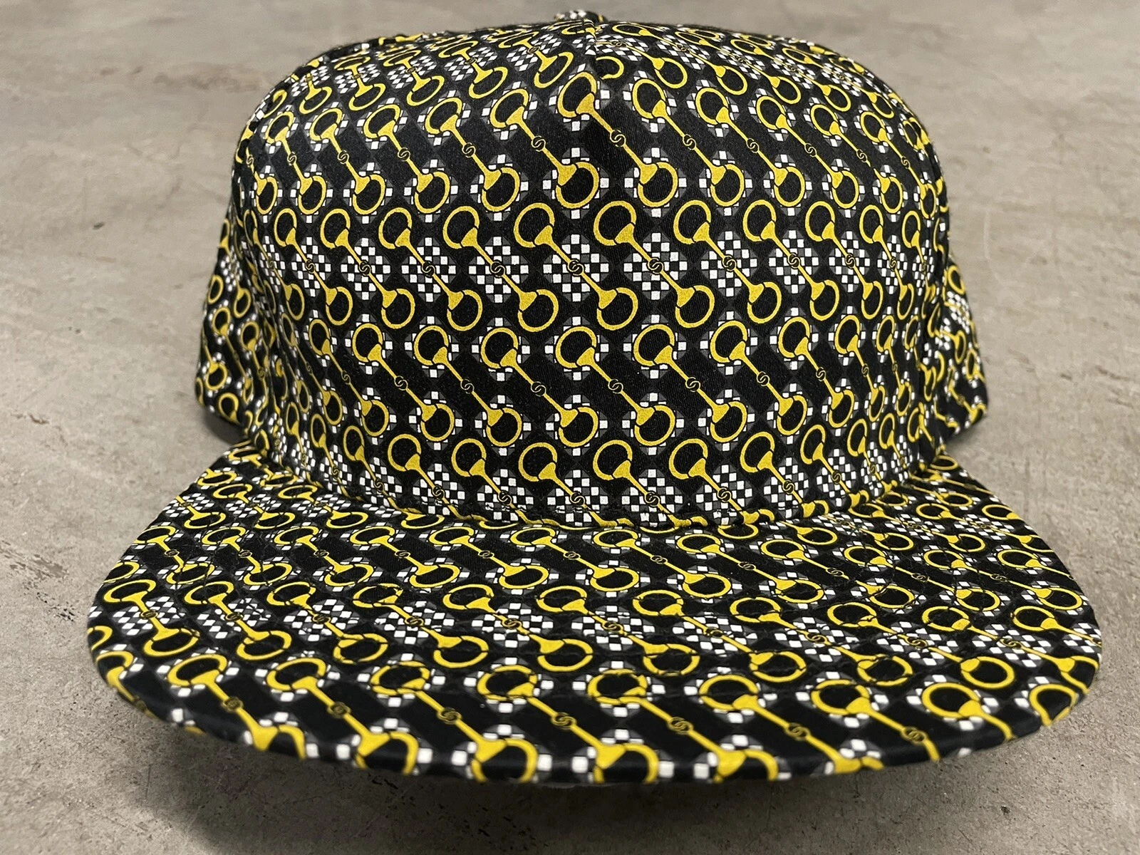 2012 NWT Rare Supreme Links 5 Panel Cap Black Vintage