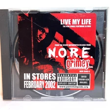 N.O.R.E.: LIVE MY LIFE (2001) CD Promo Single - Hip-Hop, Rap, Gangsta Rap