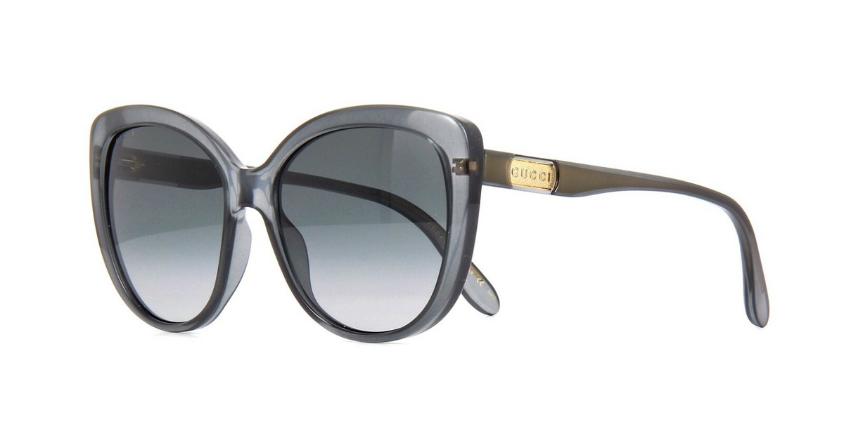 グッチ サングラス GG0789S グレー Gucci GG0789S Grey Crystal/Grey Shaded (001) Sunglasses | eBay