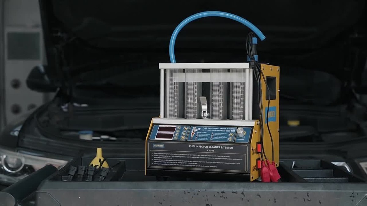 AUTOOL CT500 Einspritzdüsen Reiniger Und Tester - Für GDI, EFI, FSI Motoren