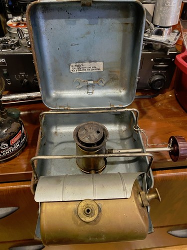 Vintage Optimus 111B Portable Camp Stove ~ Sweden ~ Untested