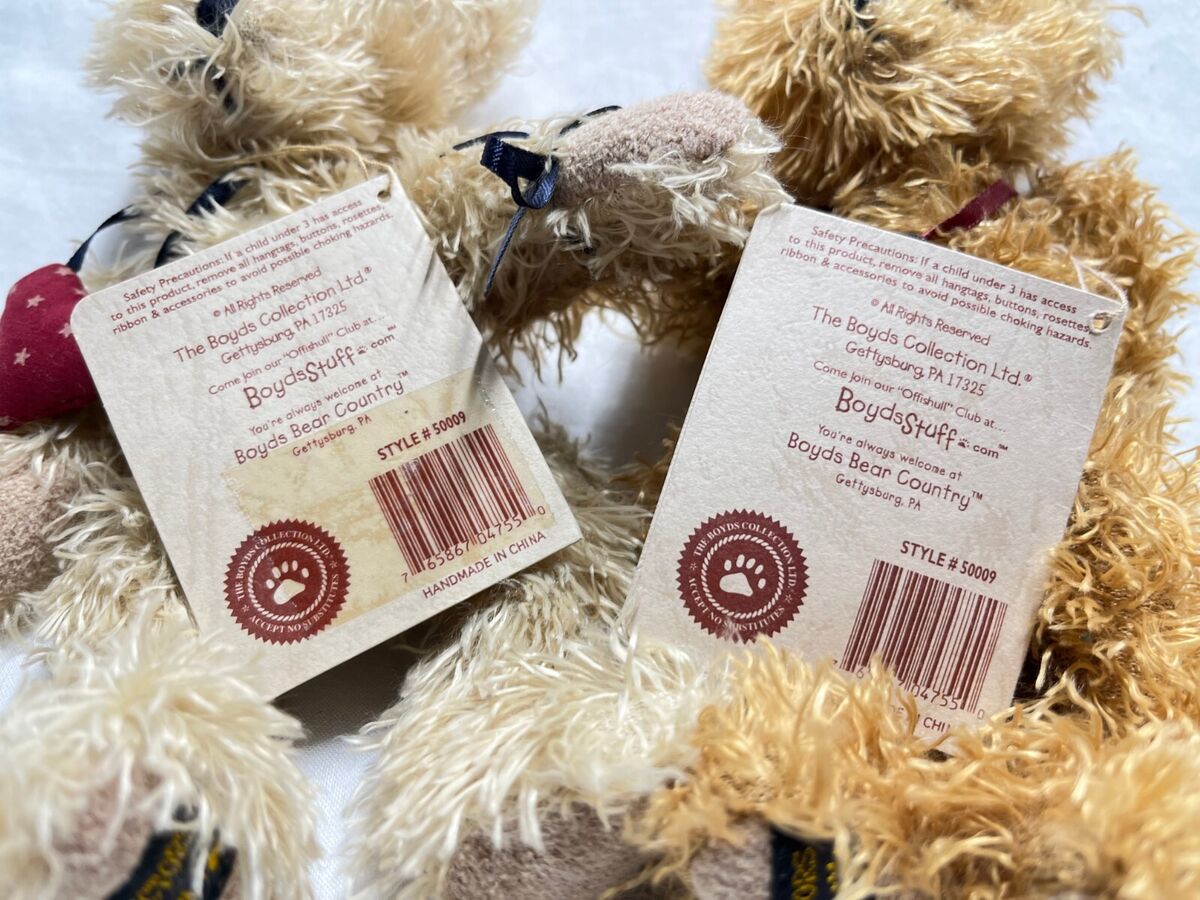Boyds Bear Head Bean Collection- jointed Pair of bears | eBay Boyds Bear Head Bean Collection- jointed Pair of bears | eBay