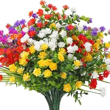 Outdoor Artificial Flower,UV Resistant Simulation Plastic Flower