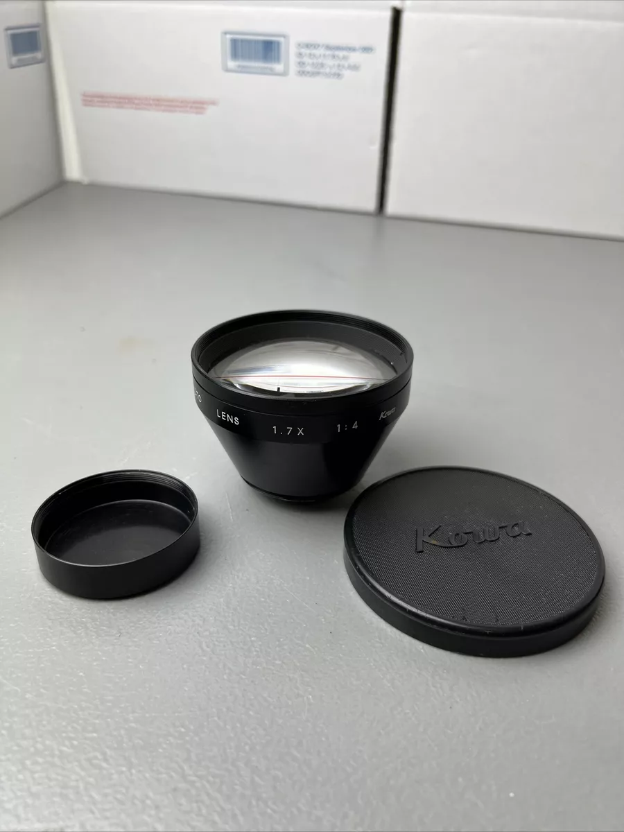 Rare & Beautiful Kowa Aux. Telephoto Lens 1.7X 1:4 for Kowaflex-S TLR Free Ship