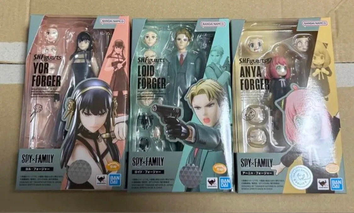 S.H. Figuarts Spy Family Anya Yor Loid Bandai Tamashi Brand New