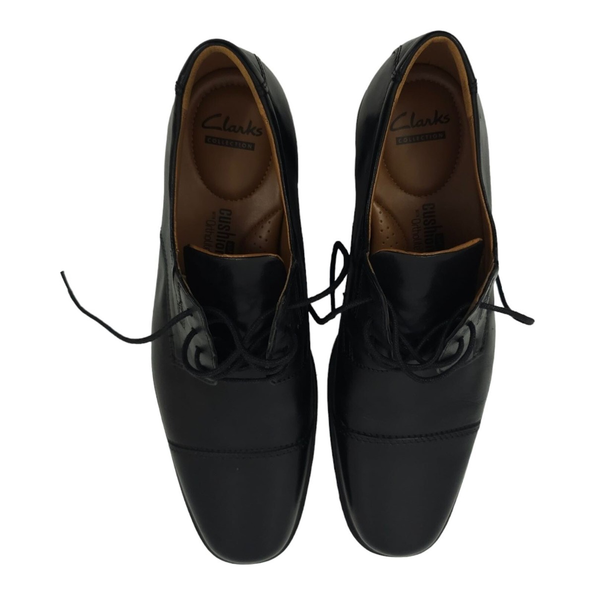 Clarks Tilden Cap Oxford Leather Shoes Mens Size US 9.5 M UK 8.5 