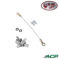 1965 - 1966 Mustang Glove Box Door Cable Latch Set - Made By Acp 1965 - 1966 Mustang Glove Box Door Cable Latch Set - Made By Acp