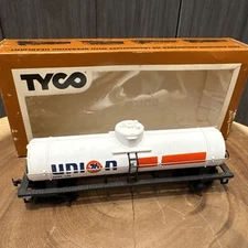 NICE w/BOX! Tyco Vintage 40' Single Dome Union 76 Tank Car HO