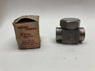 Spirax/Sarco,TD52 54531,Thermodynamic Trap 3/4'' NPT