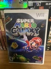 Super Mario Galaxy (Nintendo Wii, 2007) - Complete W/Manual Not Tested