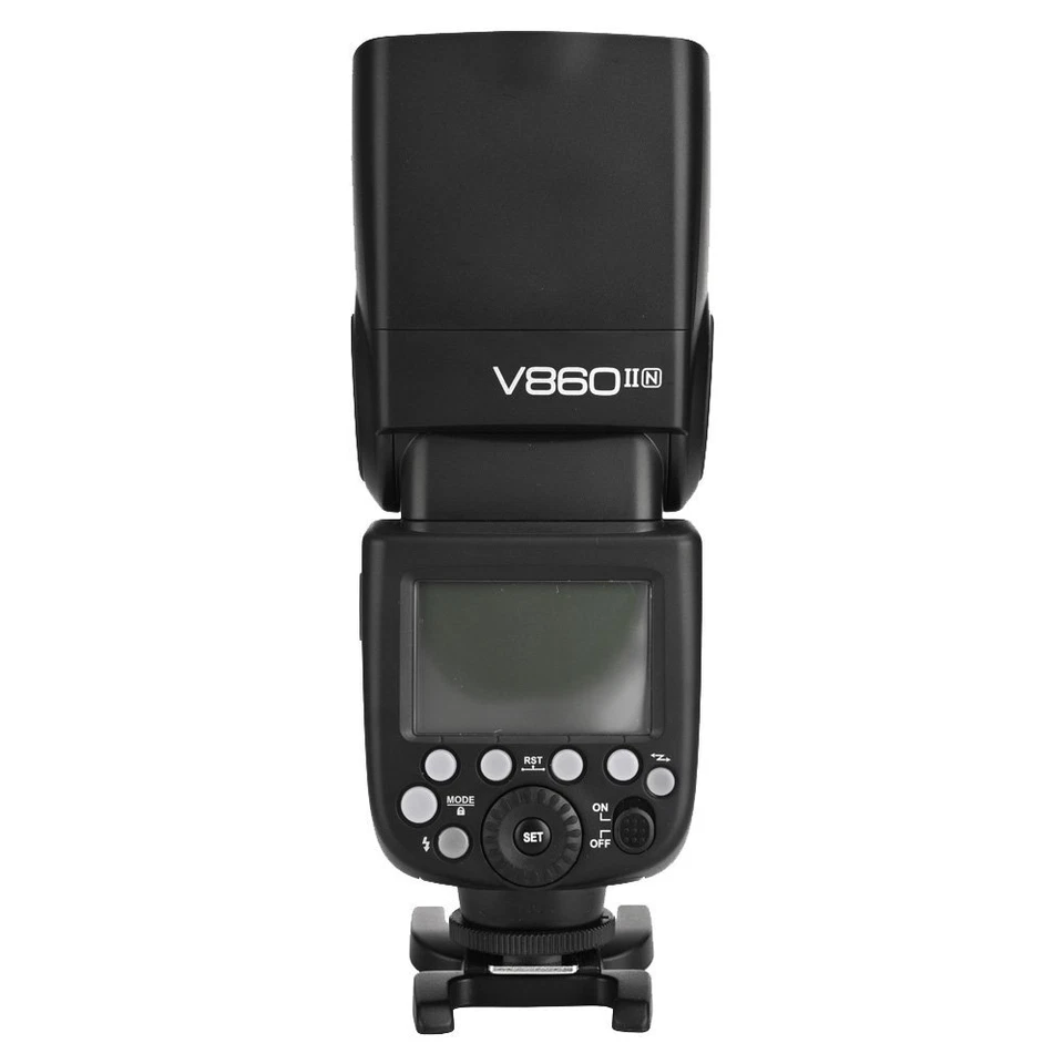Godox V860II-N 2.4G TTL Flash Speedlite HSS Li-on Battery For Nikon Camera - Image 4 of 4