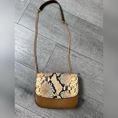 Tory Burch Robinson Exotic Convertible Shoulder Bag $598