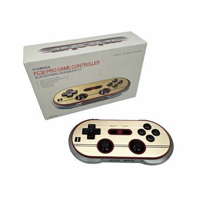 8Bitdo FC30 Pro Retro Controller Gamepad In OVP - Nur Controller, Ohne USB Kabel