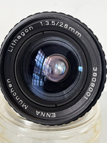 OBJECTIF ENNA MUNCHEN LITHAGON 1:3.5 /28 MM VINTAGE LENS - Picture 2 of 7