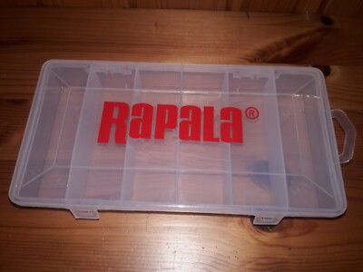 Rapala Tackle Box Small 3400 Size Ice Fishing Jig or Open Water