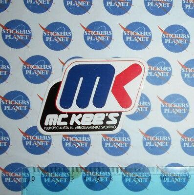 VINTAGE MC KEE'S 80s Sticker Decal Sticker