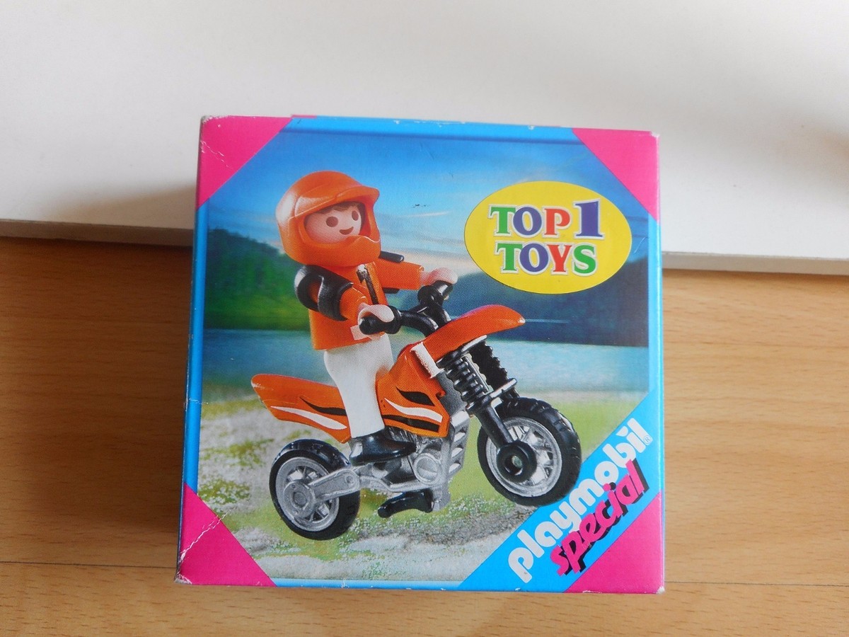Playmobil Special Boy Motor cross bike in Box (playmobil nr