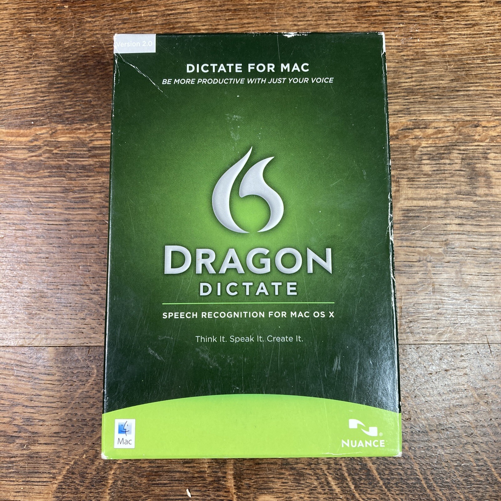 Nuance Dragon Dictate 2.0 (1 User/s) - Upgrade for Mac 8066352 for sale  online | eBay