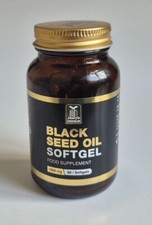 Black Seed Oil Capsules 60 Softgels Cold Pressed Halal Immune Support