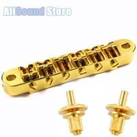 Abm 2400-g Tunematic Bridge W Roller Saddles, Brass Nashville Style - Gold Abm 2400-g Tunematic Bridge W Roller Saddles, Brass Nashville Style - Gold